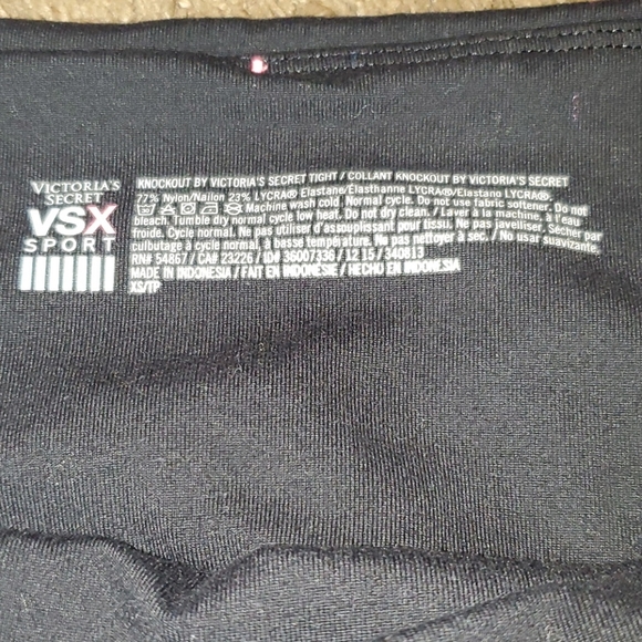 XS Victoria's Secret Leggings - Picture 2 of 2